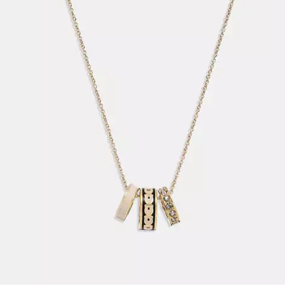 Gold COACH Necklace